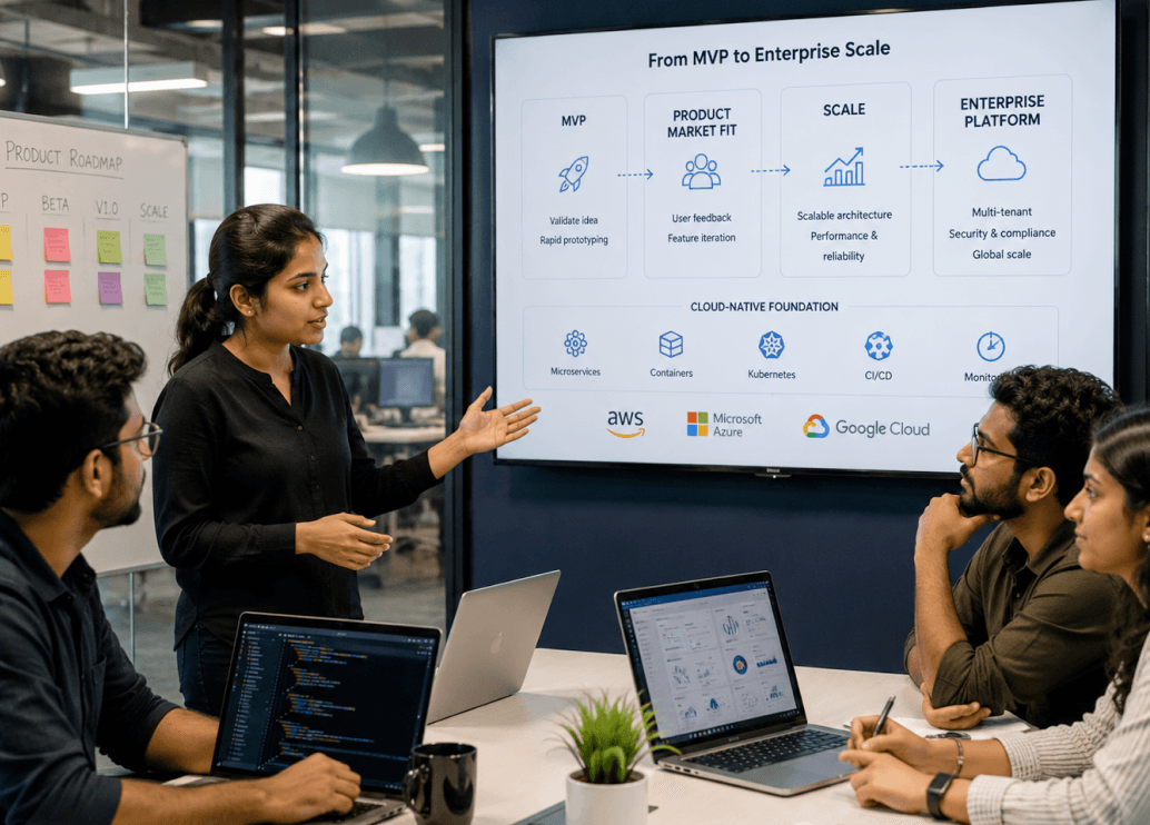 Team building and scaling digital products